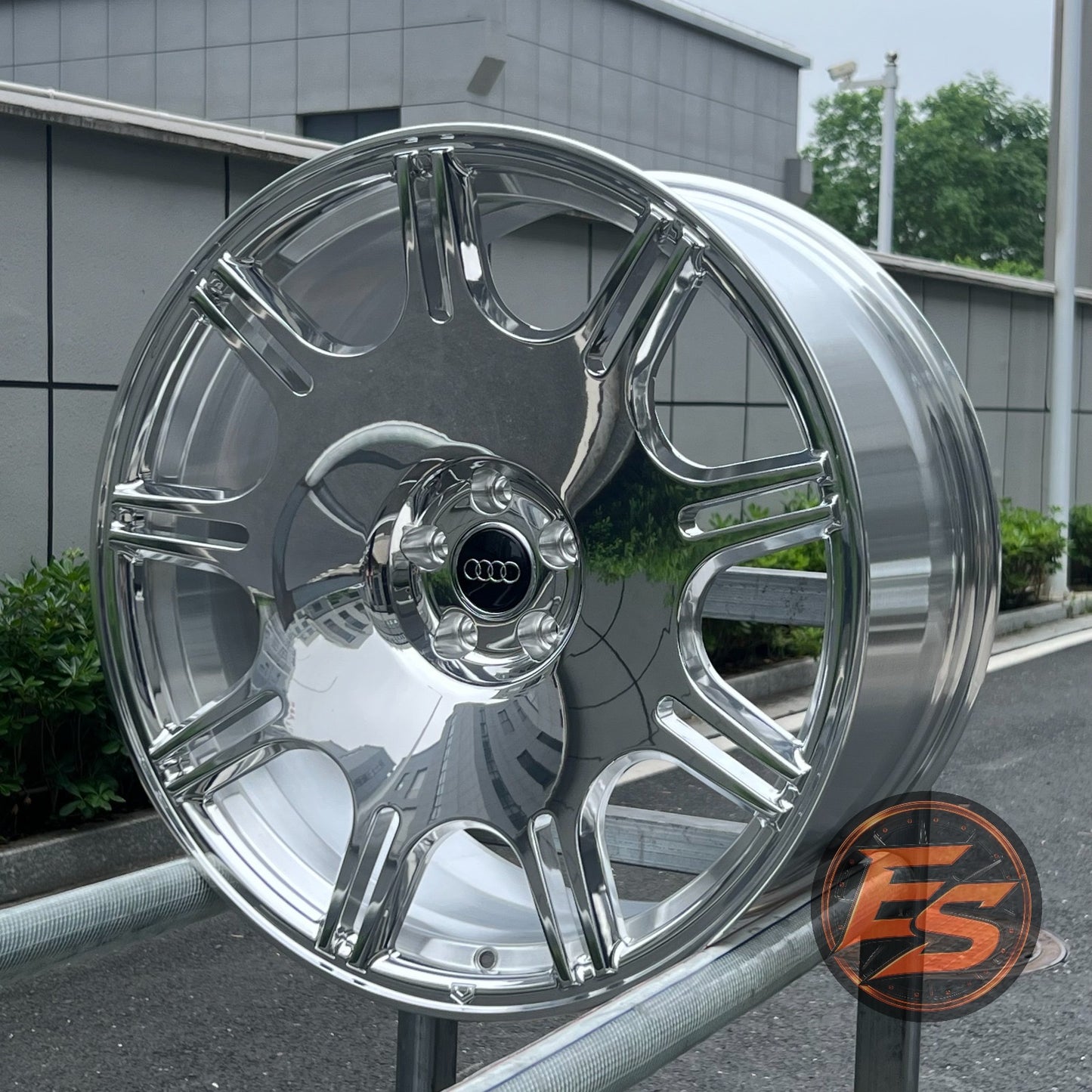Polished Chrome ES1 Forged Wheels