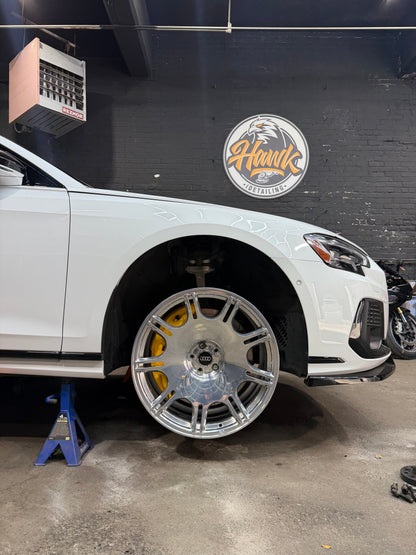 Polished Chrome ES1 Forged Wheels