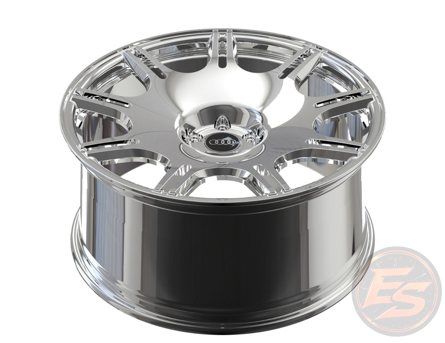 Polished Chrome ES1 Forged Wheels