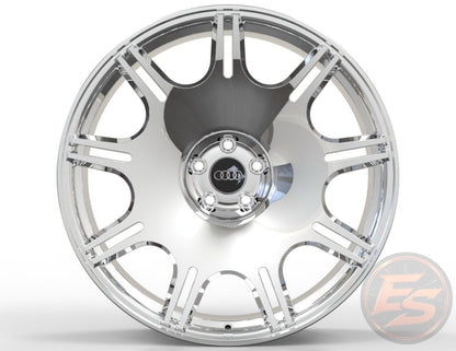 Polished Chrome ES1 Forged Wheels