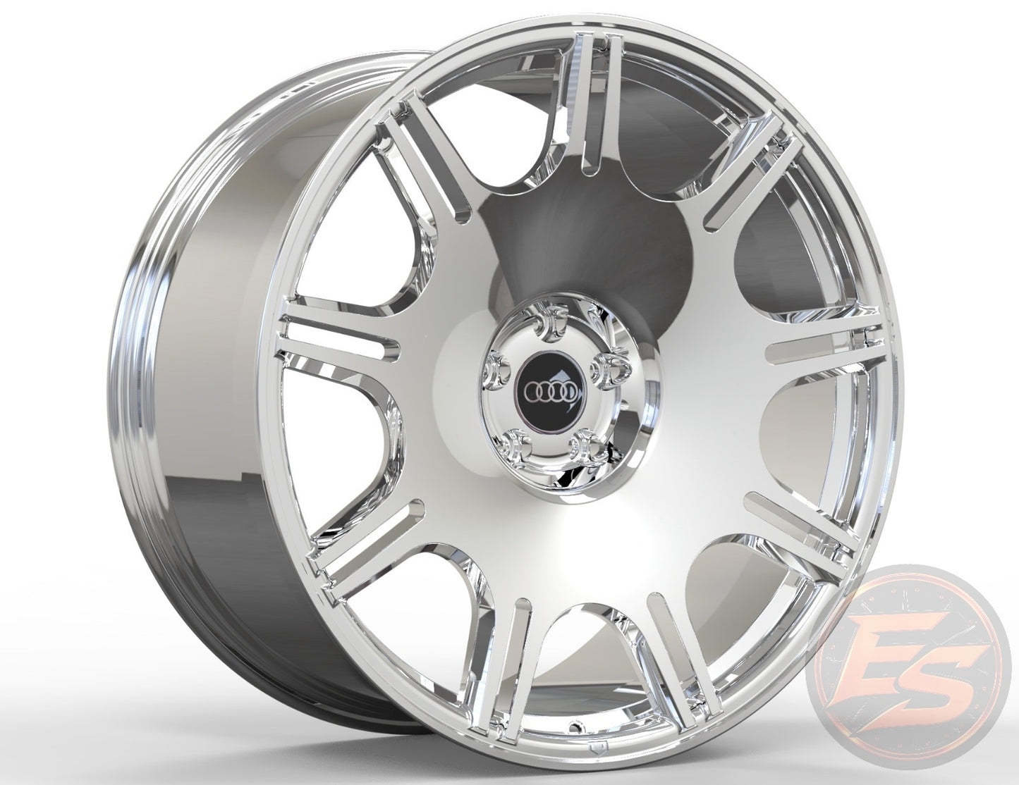 Polished Chrome ES1 Forged Wheels