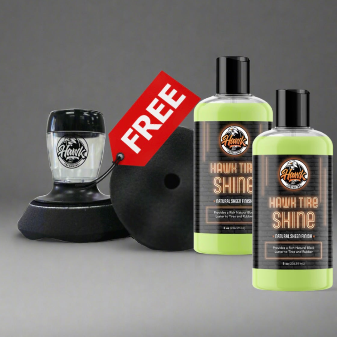 Two Pack Hawk Tire Shine Combo