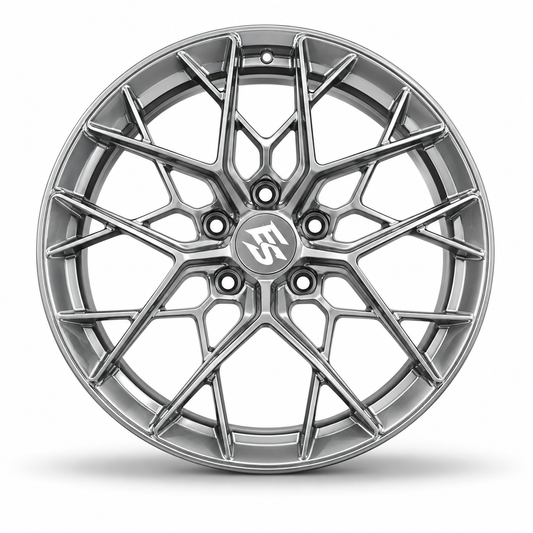 Gloss Silver ES4 Forged Wheels