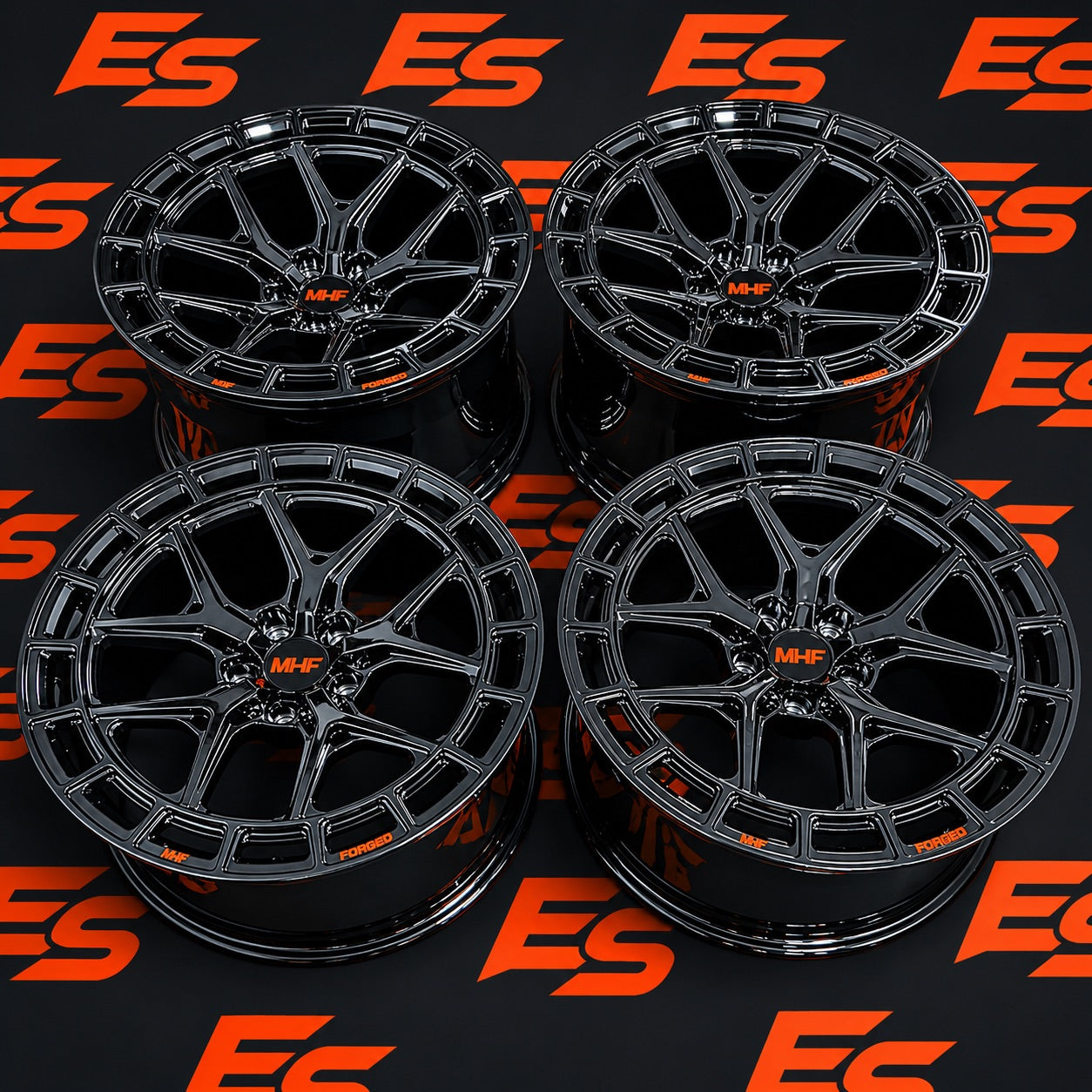 Gloss Black ES3 Forged Wheels