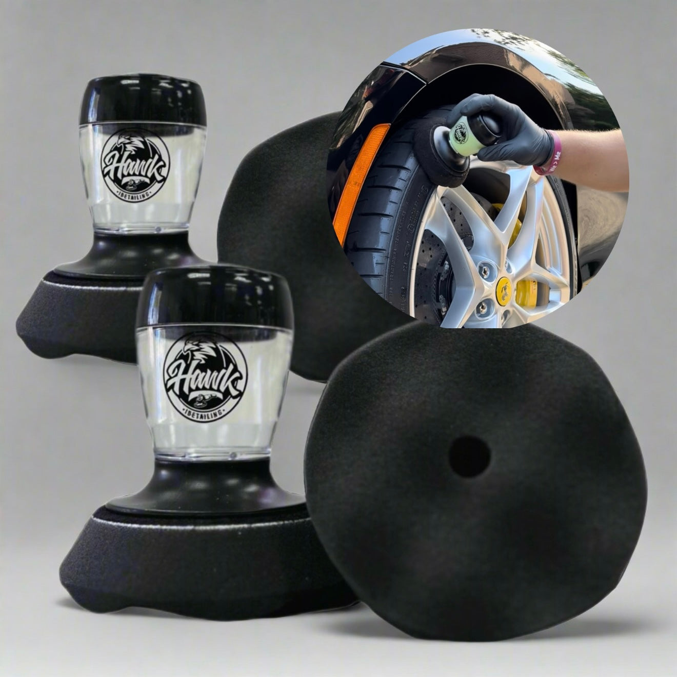 Hawk Applicator Two Pack (For Tires and Trim) – Hawk Auto Essentials