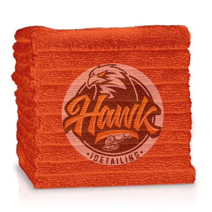 Essential Edgeless Microfiber Towels - Orange